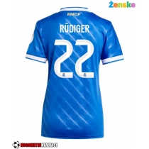 Ženske Nogometnih dresov Real Madrid Antonio Rudiger #22 Tretji 2025-26 Kratki rokavi